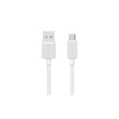 USAMS καλώδιο micro USB σε USB US-SJ690, 10W, 480Mbps, 1m, λευκό