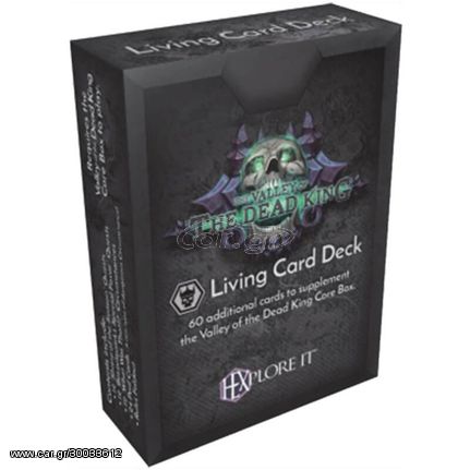 HEXplore It: The Valley of the Dead King Living Card Deck (Exp)