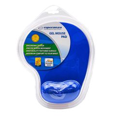 Εργονομικό Mousepad Gel Esperanza Μπλε-thumb-2