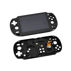Ανταλλακτική Οθόνη Full Screen με Touch και Πλαίσιο για Sony PS Vita 1000 / 1100 (FAT)