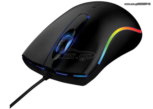 Ποντίκι Alcatroz RGB Asic 9 USB - Μαύρο