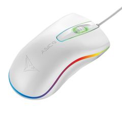 Ποντίκι Alcatroz RGB Asic 9 USB - Άσπρο