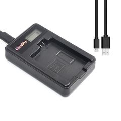 Φορτιστής DuraPro Rapid LP-E5 LCD USB Battery Charger for Canon EOS Rebel XS, Rebel T1i, Rebel XSi, 1000D, 500D, 450D, Kiss X3, Kiss X2, Kiss F, LC-E5, CBC-E5 Με Ένδειξη Φόρτισης