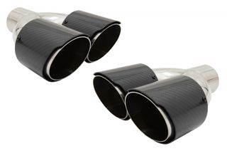 ΜΠΟΥΚΕΣ/ΑΠΟΛΗΞΕΙΣ ΕΞΑΤΜΙΣΗΣ CARBON ΓΙΑ BMW X3 LCI (E83)(6.1cm)