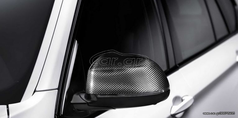 ΚΑΠΑΚΙΑ ΚΑΘΡΕΠΤΩΝ REAL CARBON FIBER ΓΙΑ BMW X3 LCI (F25)