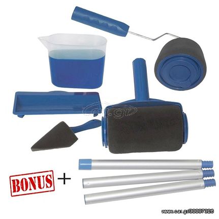 Original Σετ Βαψίματος Clever Paint Roller Xtra Set - Δεν στάζει δεν λερώνει. - OEM