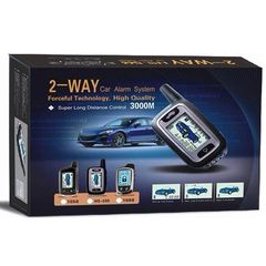 2 WAY CAR ALARM SYSTEM 3000M - ΣΥΣΤΗΜΑ ΣΥΝΑΓΕΡΜΟΥ ΑΥΤΟΚΙΝΗΤΟΥ ΜΕ ΣΕΙΡΗΝΑ - OEM