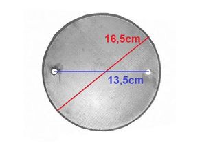 Κόσκινο 0,5mm INOX για παραγωγή άχνης ζάχαρης και αλευριού - OEM