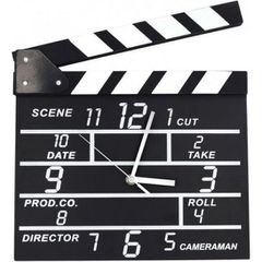 Ξύλινο Ρολόι τοίχου κλακέτα kfk2686 - OEM