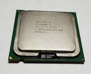 Intel Celeron D 346 367 GHz 36GHZ/256/533, SL7TY Socket 775 (MTX)