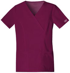 Μπλούζα ιατρική γυναικεία stretch με λαιμόκοψη 4728 Cherokee μπορντό