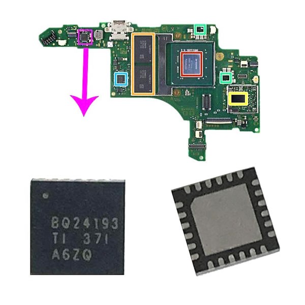 BQ24193 IC Chip Power Control Nintendo Switch