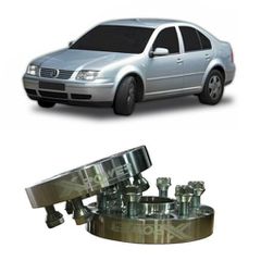 Volkswagen Bora 1998-2005 Αποστάτες Τροχών 2 Πόντων [Με Κέντρο]