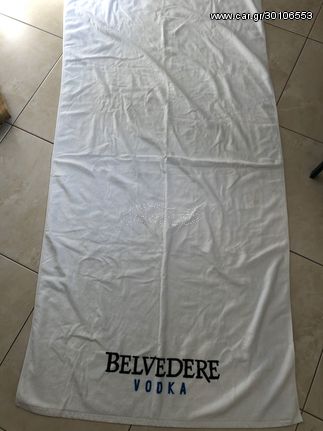 Πετσέτα θαλάσσης BELVEDERE VODKA Διάσταση 178 x 88 Limited Edition 