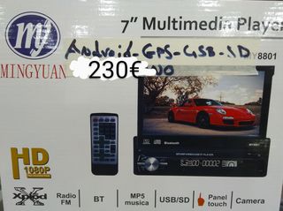 Multimedia player android gps 