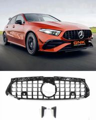 ΜΑΣΚΑ ΕΜΠΡΟΣ Mercedes A-Class W177 Hatchback V177 Sedan (2018-up) GT-R Panamericana Design Black