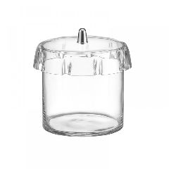 Γυάλα Φ15x15Υ κύλινδρος με Plexiglass Gofre καπάκι