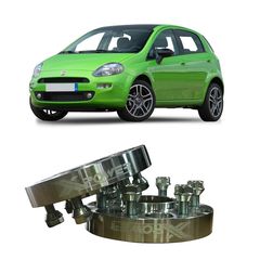 Fiat Punto (Evo) 2009-2015 Αποστάτες Τροχών 2 Πόντων [Με Κέντρο]