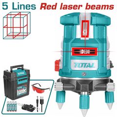 Αλφάδι LASER αυτό-οριζοντιούμενο TOTAL 0-20m κόκκινες ακτίνες ( TLL306505 )