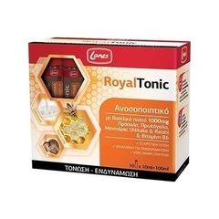 Lanes RoyalTonic Monodoses 10 Φιαλίδια x 10ml Συμπλήρωμα Διατροφής με Βασιλικό Πολτό