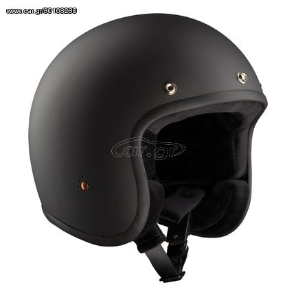 BANDIT ECE JET HELMET MATTE BLACK (Fits: > size XL)