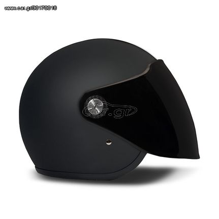 DMD P1 open face helmet Matte black (Fits: > size XS)