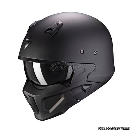 Scorpion Covert-X Solid helmet matte black (Fits: > size L)