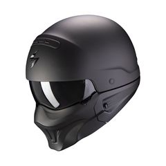 Scorpion Exo-Combat Evo Solid helmet matte black (Fits: > size 2XL)