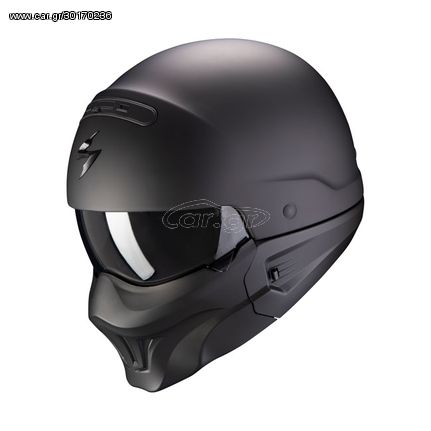 Scorpion Exo-Combat Evo Solid helmet matte black (Fits: > size XL)