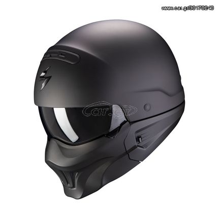 Scorpion Exo-Combat Evo Solid helmet matte black (Fits: > size S)