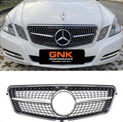 ΜΑΣΚΑ ΕΜΠΡΟΣ Mercedes E class W212 09-12 Diamond Design front grill