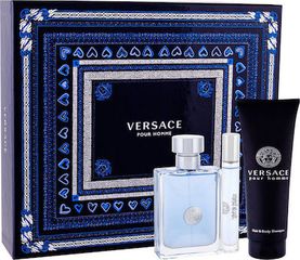VERSACE Pour Homme SET: EDT 100ml + shower gel 150ml + EDT 10ml