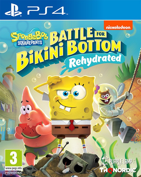 SpongeBob SquarePants : Battle for Bikini Bottom Rehydrated (PS4)
