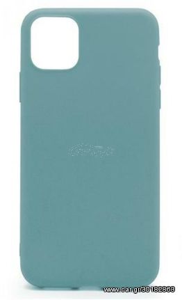 INOS Θήκη Soft TPU για Apple iPhone 11 S-Cover Πετρόλ - (5205598134488)