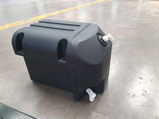 ΔΟΧΕΙΟ ΝΕΡΟΥ ΠΛΑΣΤΙΚΟ ΜΕ ΘΗΚΗ ΓΙΑ ΣΑΠΟΥΝΙ 40l ΚΟΜΠΛΕ ΜΕ ΤΗΣ ΒΑΣΗΣ ΓΙΑ ΟΛΑ ΤΑ ΕΠΑΓΓΕΛΜΑΤΙΚΑ MADE IN ITALY