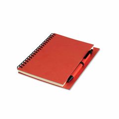 Σημειωματάριο Σπιράλ Οικολογικό Geyser 13x18εκ. Κόκκινο CONTAX 85182