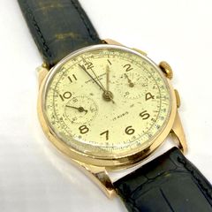 Χρονογραφος ΧΡΥΣΟΣ 18k vintage -thumb-4