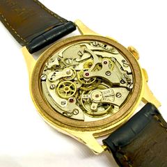 Χρονογραφος ΧΡΥΣΟΣ 18k vintage -thumb-8