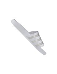 Adidas Adilette Slides Cloud White / Platinum Metallic EF1730