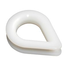 Ροδάντζα για σχοινί 18mm νάϋλον ΡΑ λευκή