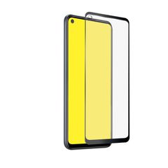 9H Tempered Glass Full Cover & Full Glue για Samsung A21s - μαύρο