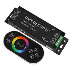 Ασύρματος LED RGB Controller DMX512 με Χειριστήριο Αφής 2.4G RF 5V (75w) - 12V (180w) - 24V (360w) DC GloboStar 15144