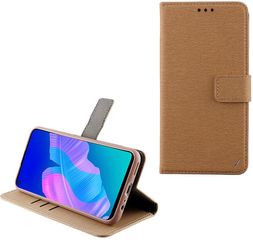 VOLTE-TEL ΘΗΚΗ ΓΙΑ HUAWEI P40 LITE ALLURE MAGNET BOOK STAND CLIP GOLD - (5205308266027)