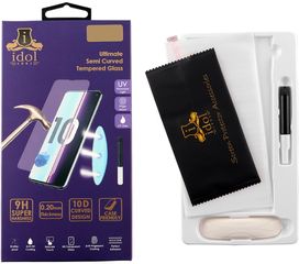 IDOL 1991 TEMPERED UV GLASS ΓΙΑ XIAOMI MI NOTE 10 9H 0.20mm 10D SEMI FINGER FULL COVER TRANSPARENT - (5205308256257)