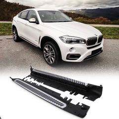 ΣΚΑΛΟΠΑΤΙΑ BMW X6 F16 (2014-up) Running Boards side steps ΕΤΟΙΜΟΠΑΡΑΔΟΤΑ