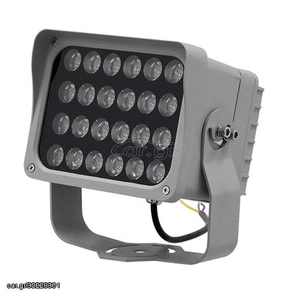 LED Προβολέας Αρχιτεκτονικού Φωτισμού 24W CREE 230v 3360lm Δέσμης 10° Μοιρών Αδιάβροχος IP67 Θερμό Λευκό 3000k GloboStar 05024