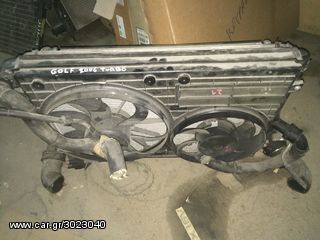KOMΠΛΕ ΣΕΤ ΨΥΓΕΙΟ ΝΕΡΟΥ-Α/C-INTERCOOLER-VENTILATER GOLF GT-GTI-thumb-7