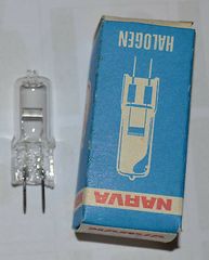 Project lamps Narva Halogen 12V 50W G 6,35-15 HLWS4 DDR