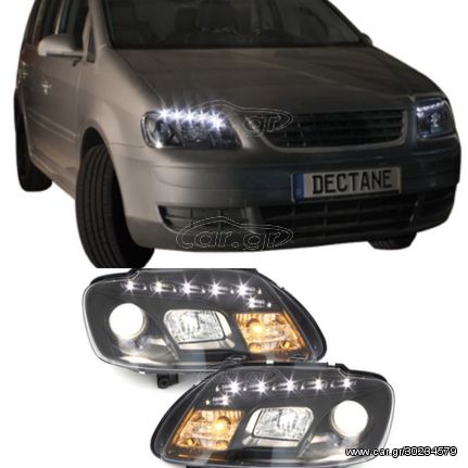 ΦΑΝΑΡΙΑ ΕΜΠΡΟΣ DAYLINE VW Touran 1T (2003-2006) suitable for VW Caddy 2K (2003-2010)