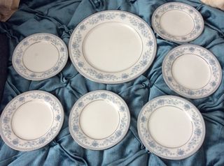 Σετ  πιατα  πάστας Noritake blue hill-thumb-2
